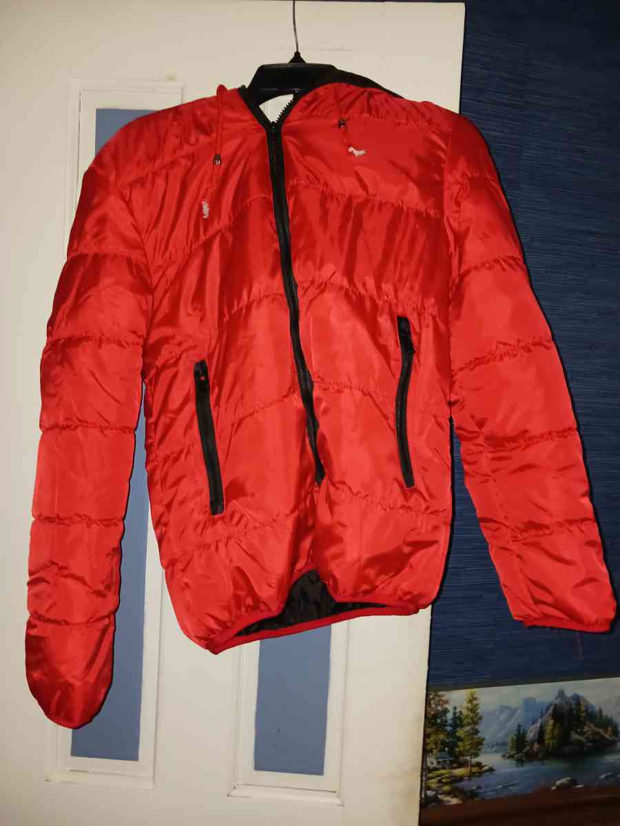 Red Puffer Coat