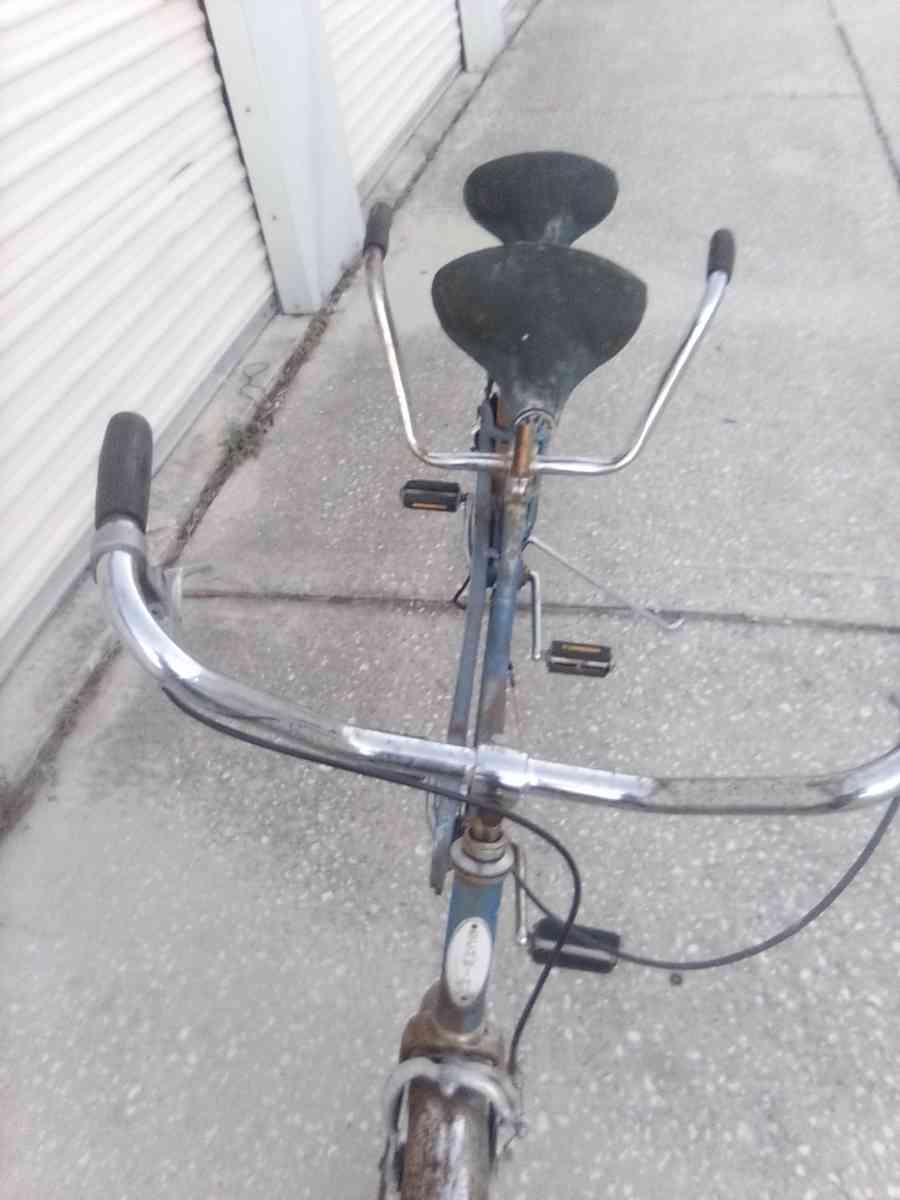 Vintage Schwinn Tandem 5 speed bicycle