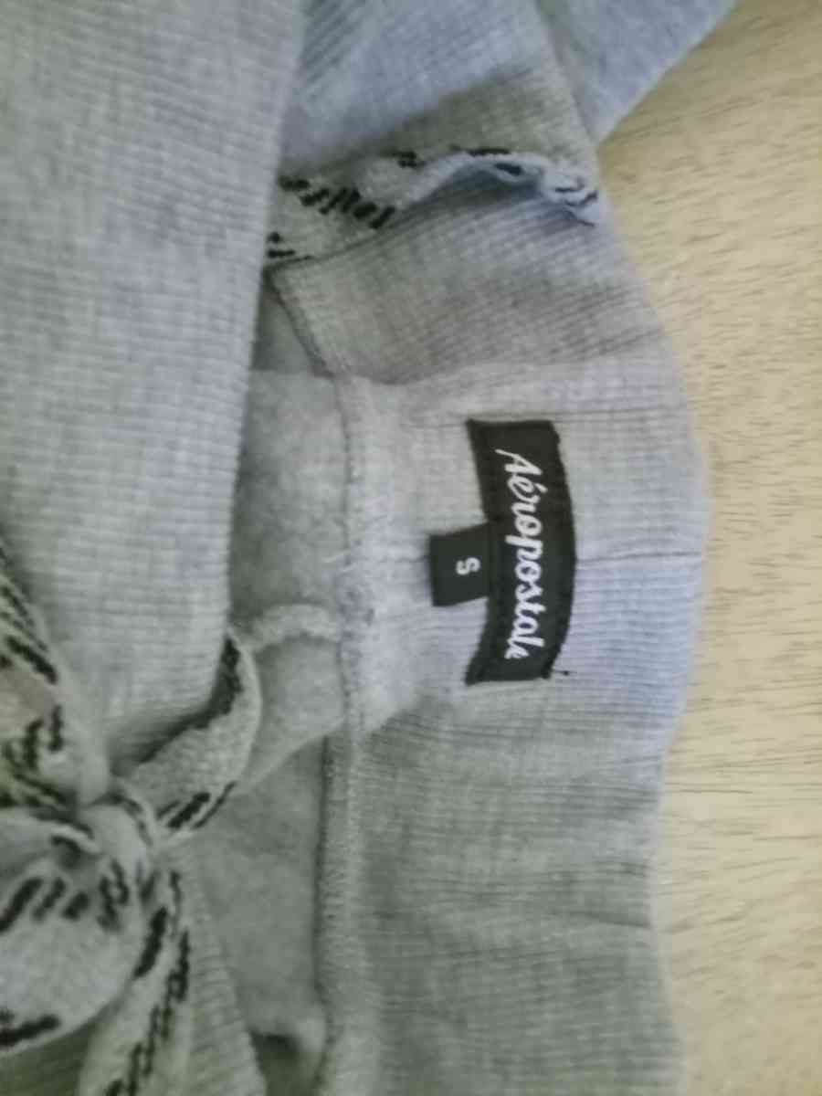 Mens Small Aeropostale Gray Jogger Sweats