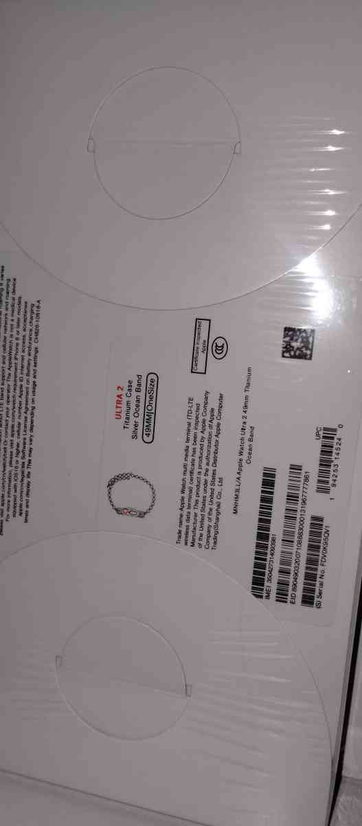 new Apple ultra 2 never opened
