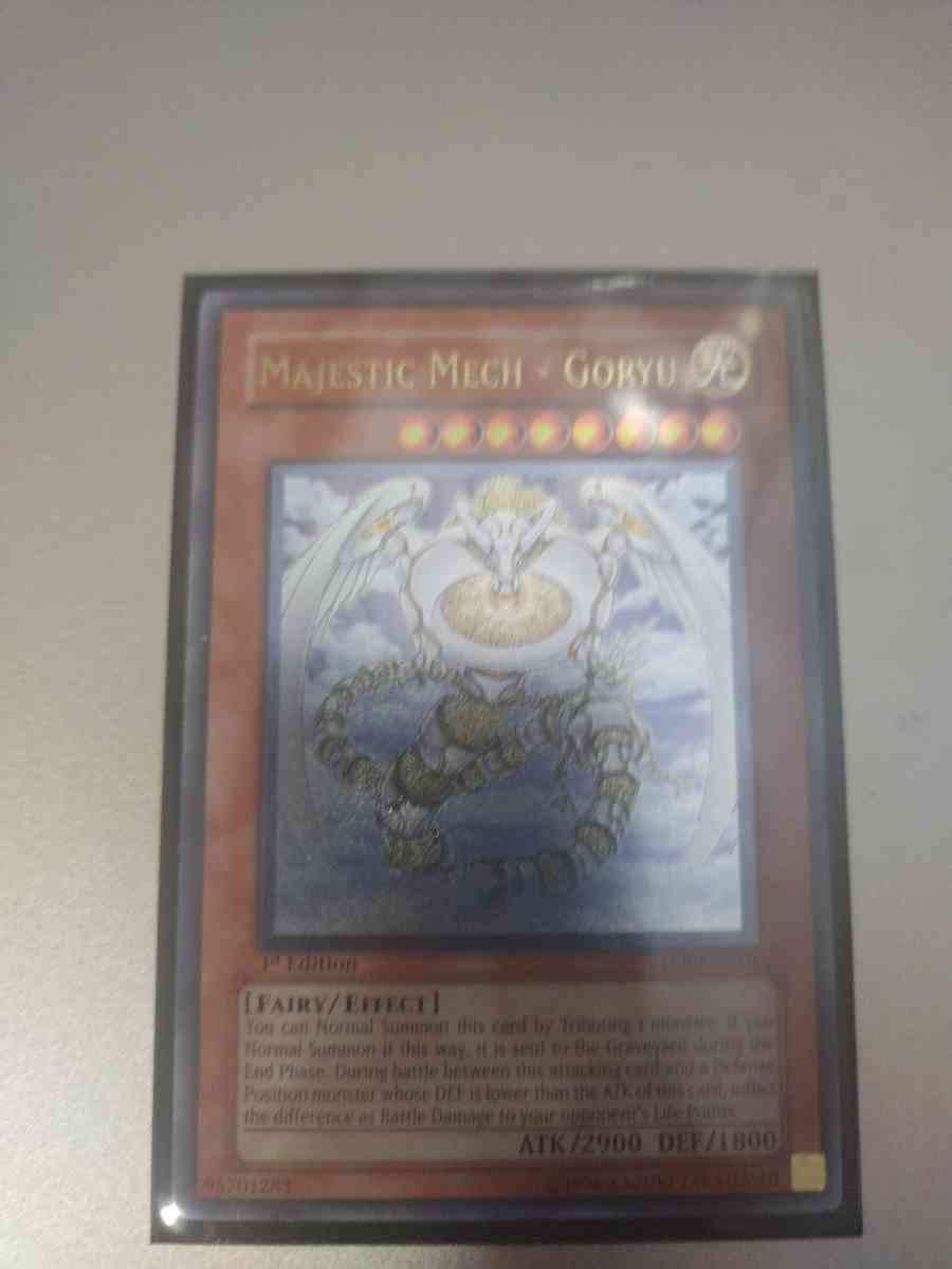 majestic mech goryu first edition ultimate rare