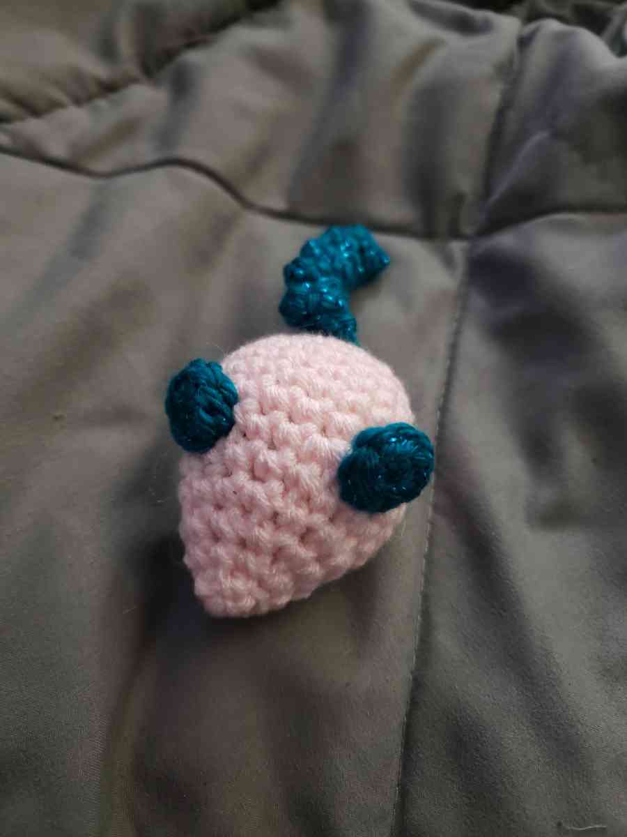 crochet cattoy mouse