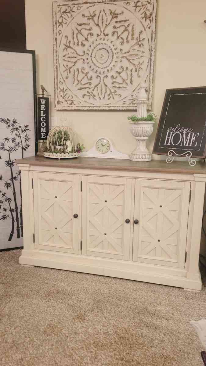 Rustic cabinet side board