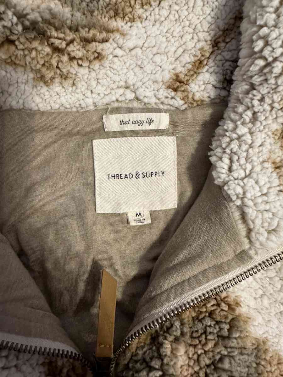 Thread of Supply fleece jacket