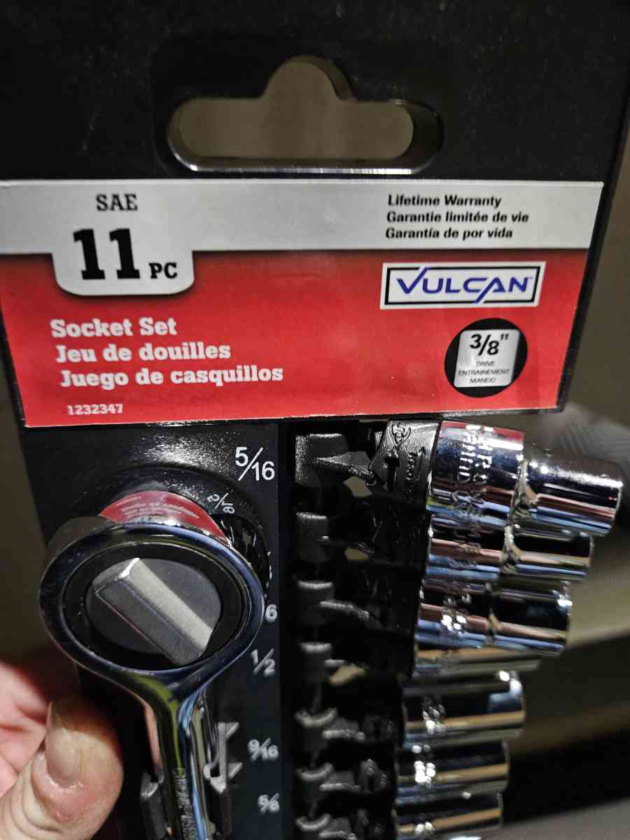 11pc Socket set