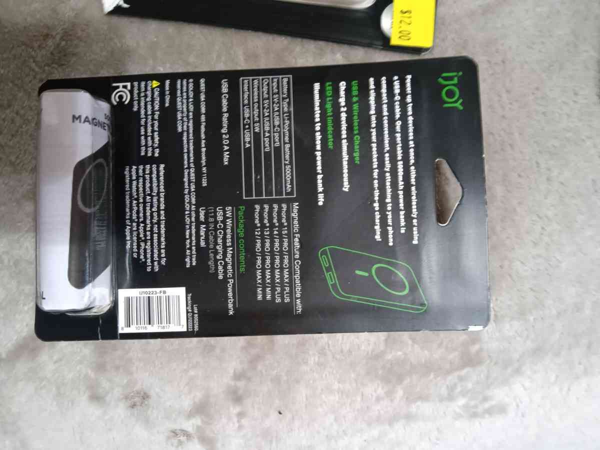 Chargers Portable x4