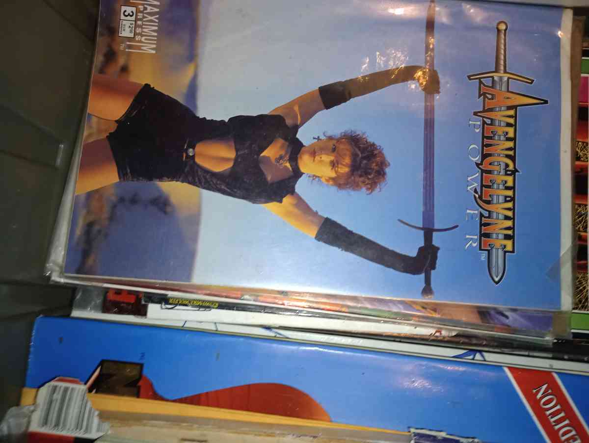 rare comic books  plus original toys