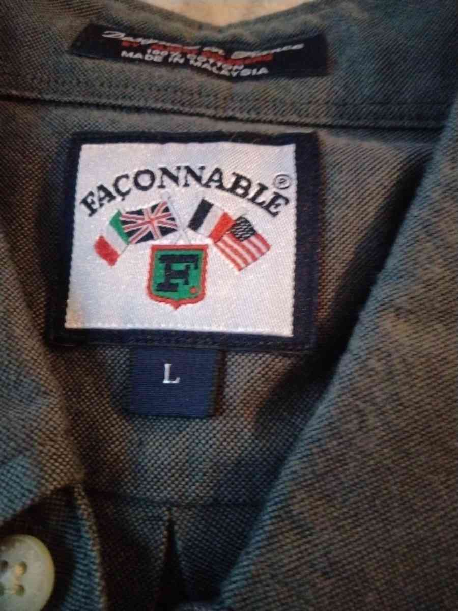 mens dress shirts 10 each XL