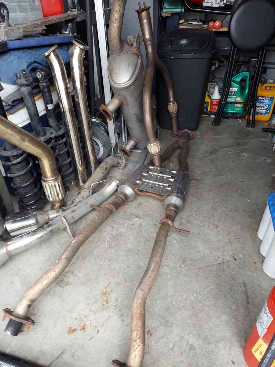 Q50 original Infiniti exhaust system