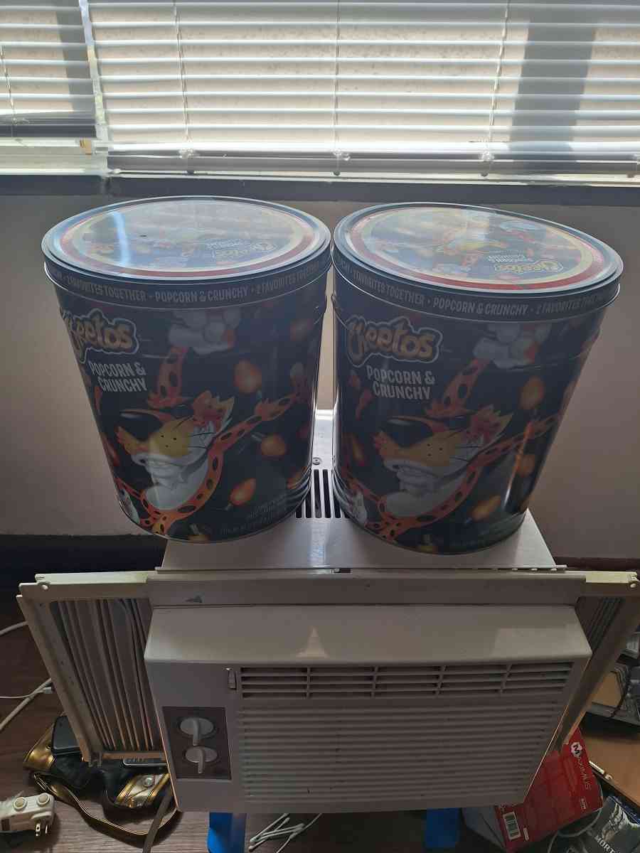 cheerios tins 2 of them