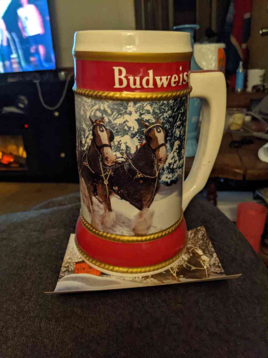 40th anniversary edition Budweiser stien