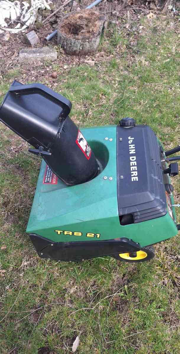 johndeere snow blower