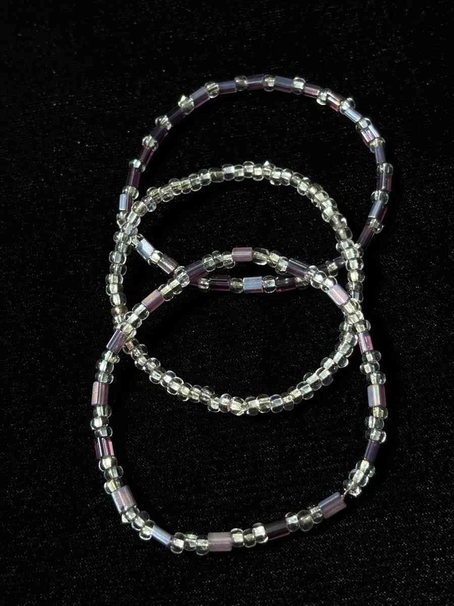 set of 3 stretch bracelets