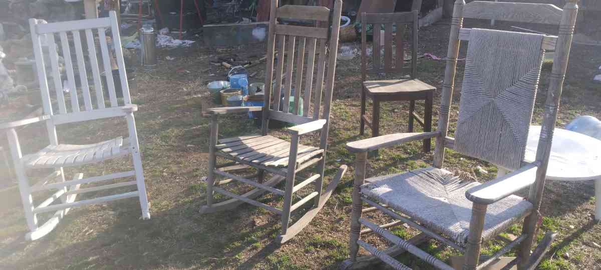 all three rocking chairs One price