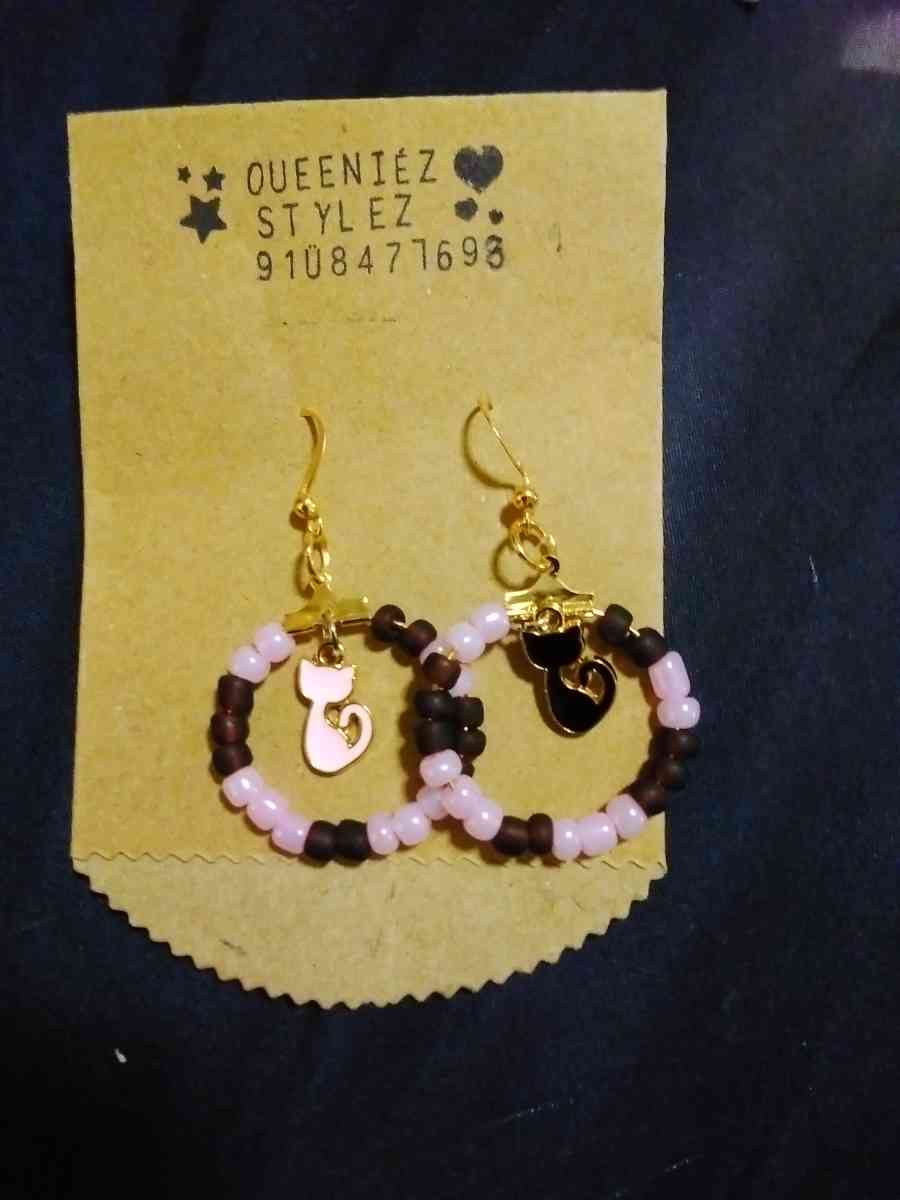 kitty Kat ear rings