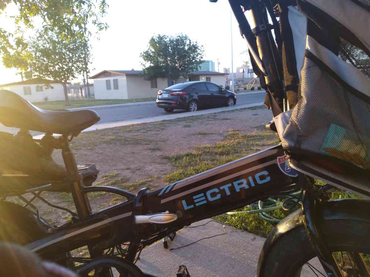 electric  fold up bike