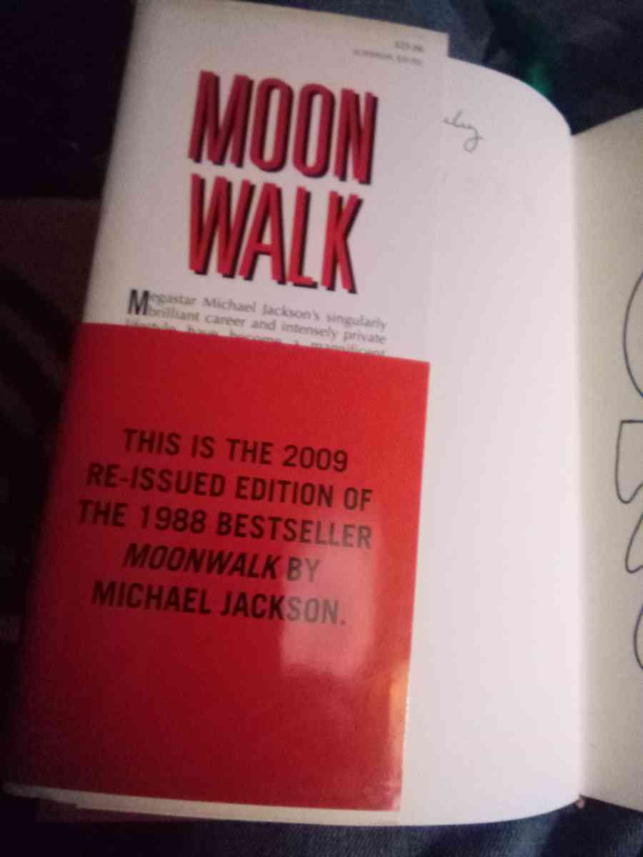 Michael Jackson Moon Walk autobiography book