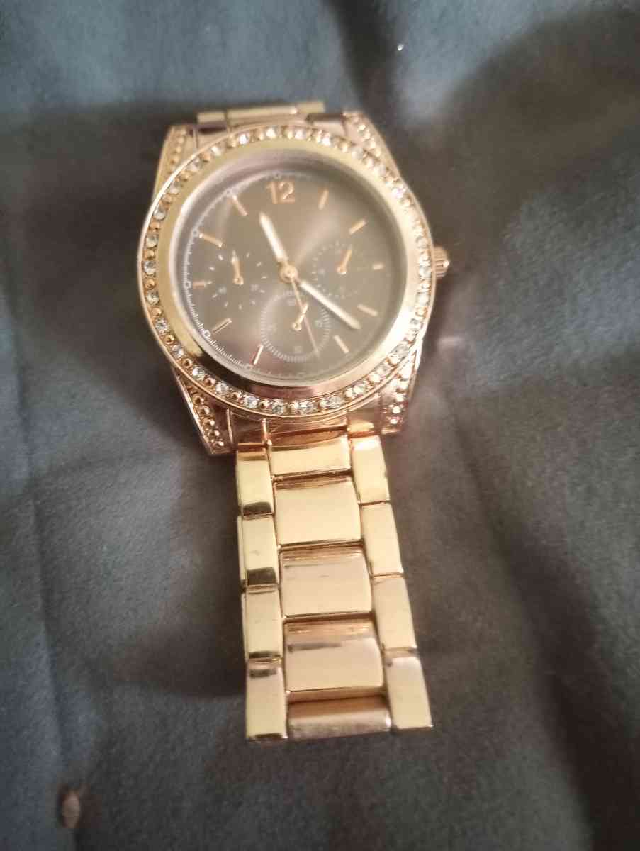 rose gold watch for women