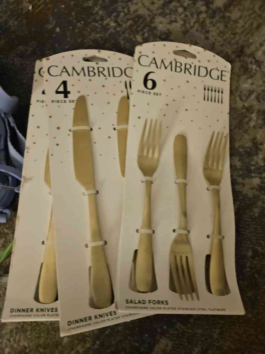 Cambridge gols silverware full set