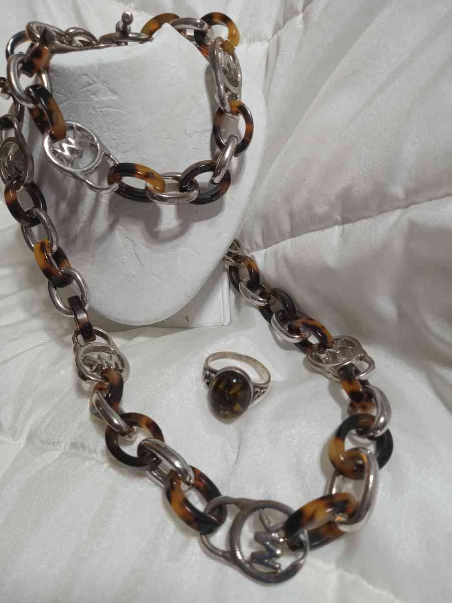 Michael Kors tortoise shell jewelry