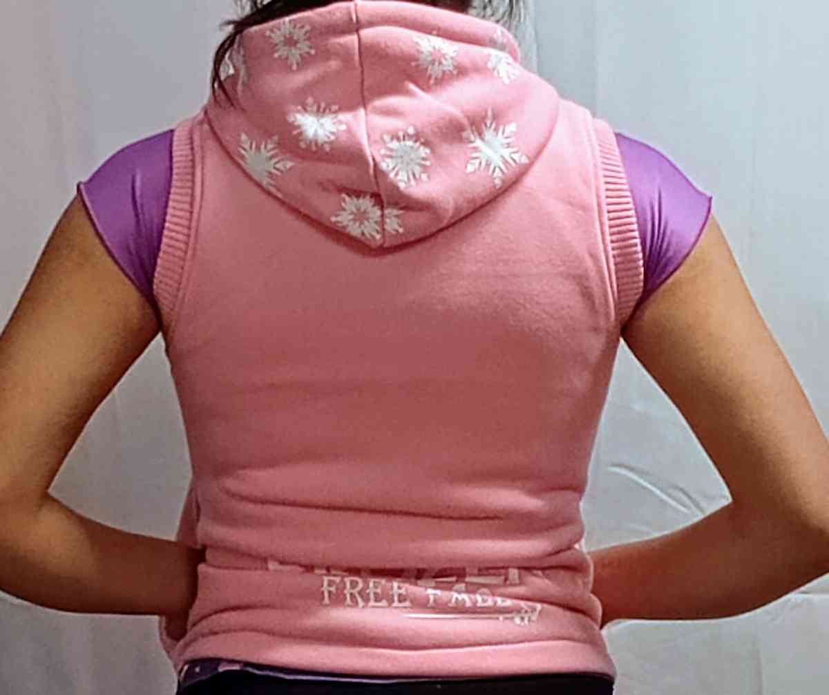 chaleco aborregado para nia