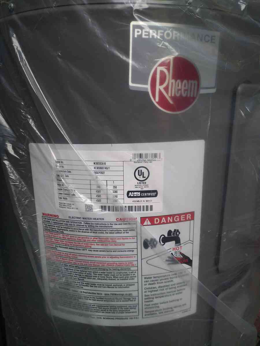 Water Heater Home or RV Boiler