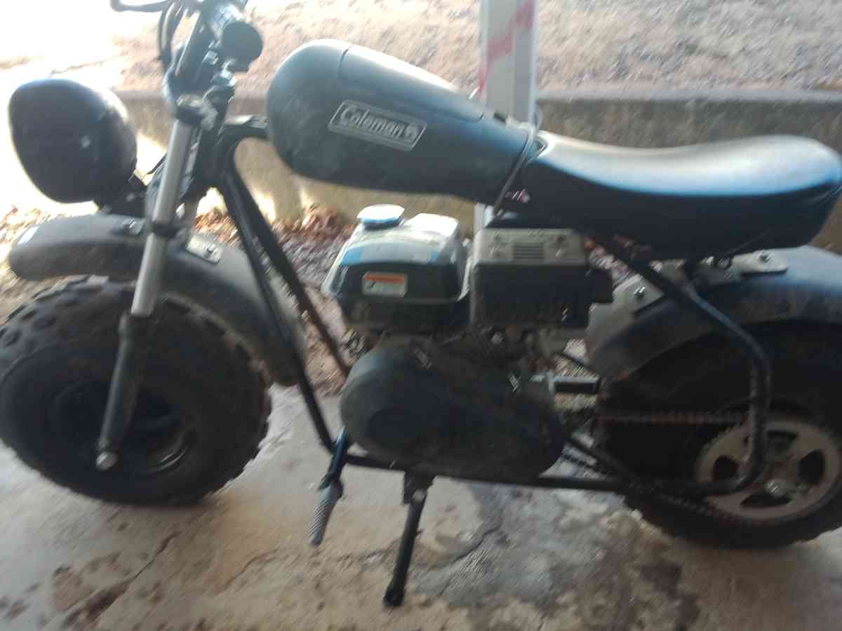 off road 196cc gas running Coleman  C T 200 mini bike