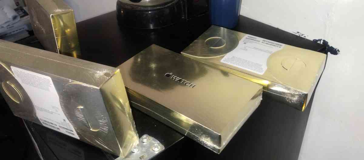Apple Ultra 2 Gold Edition smart watches 4 left