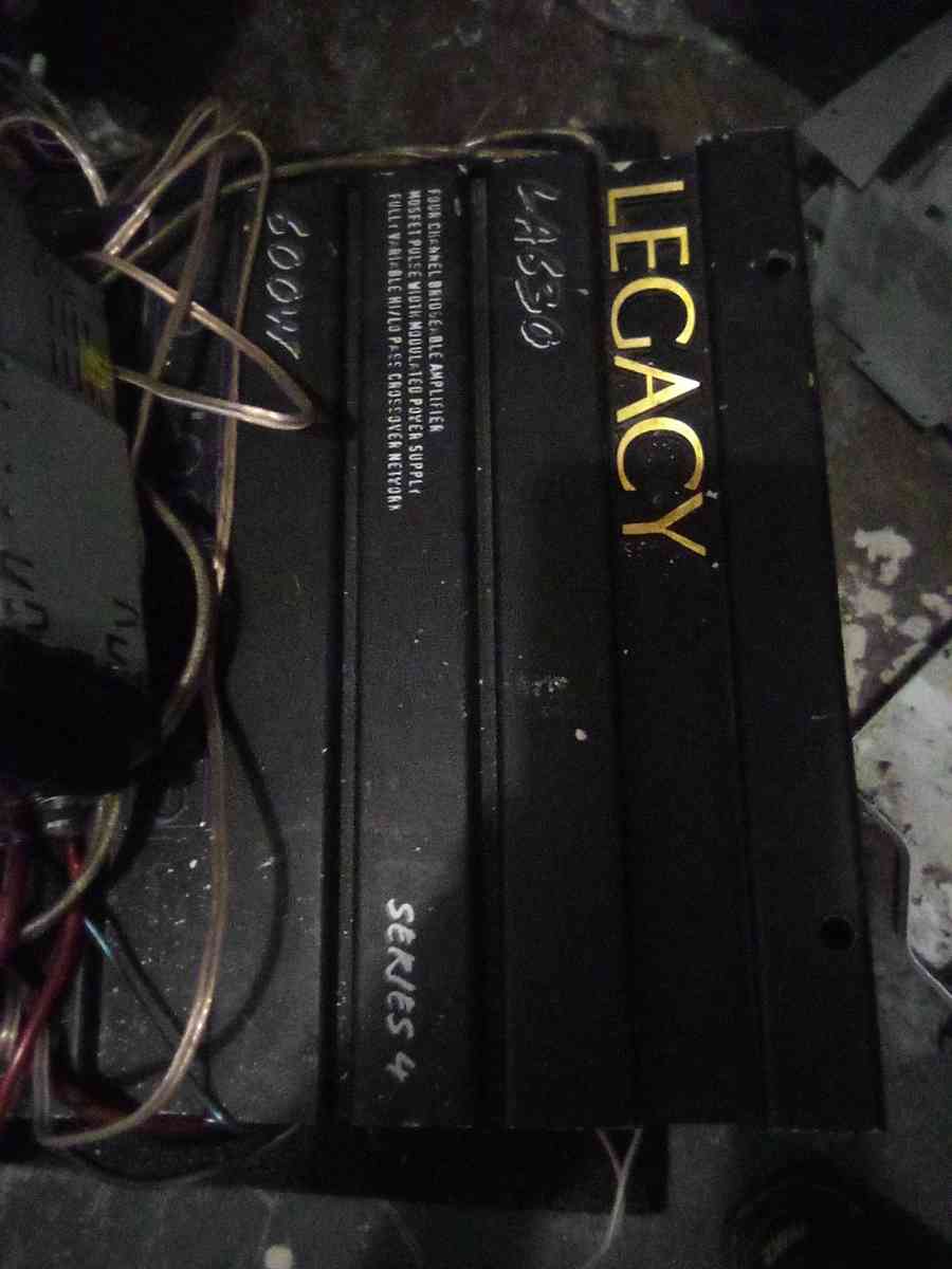 Orion 600 watt legacy and dual flip up radio