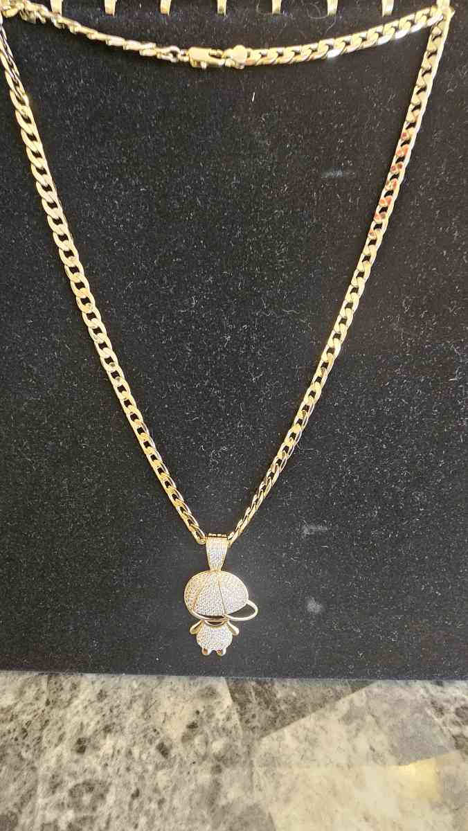 neckless with pedant 60 cm