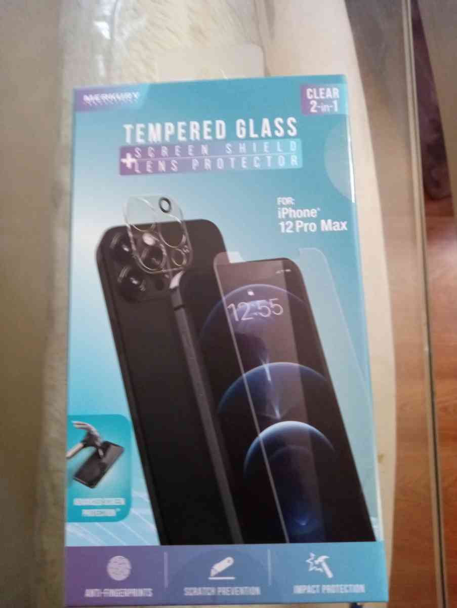 iPhone 12 pro max Tempered glass protector