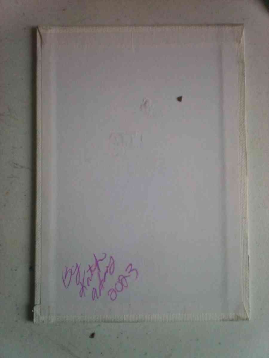 charcoal canvas drawing