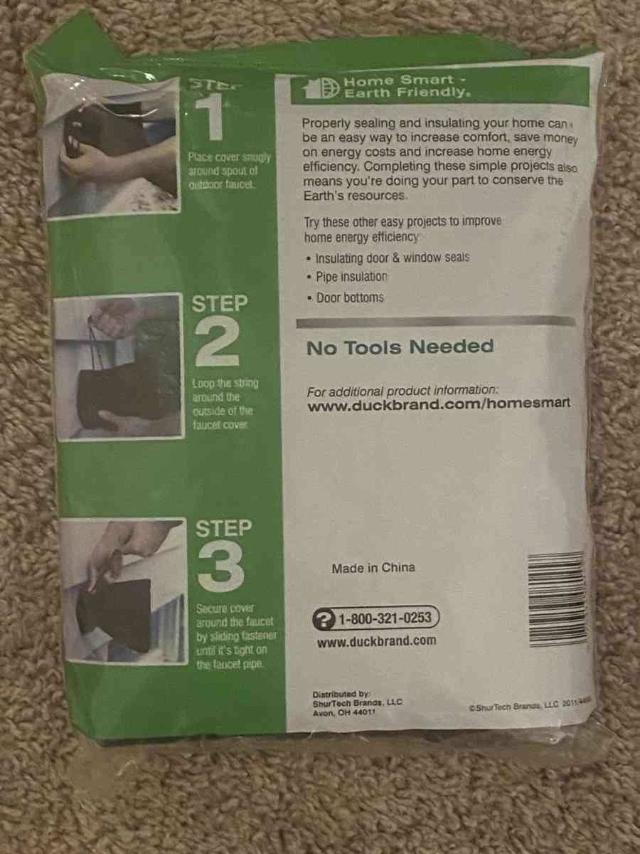 Duck Window Kit AND Duck Faucet Cover