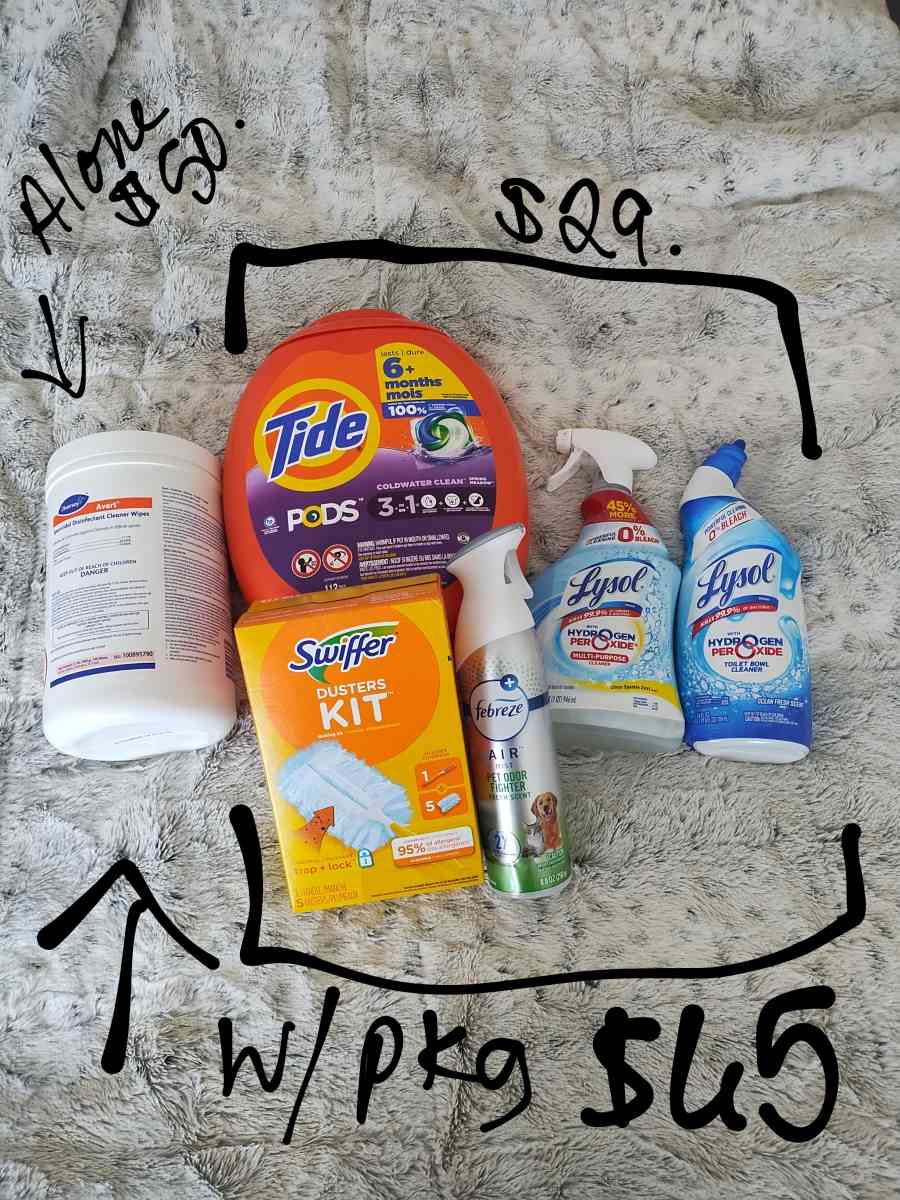 household cleaning pkg