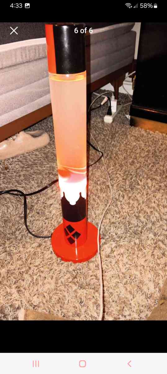 Harley Quinn lava lamp