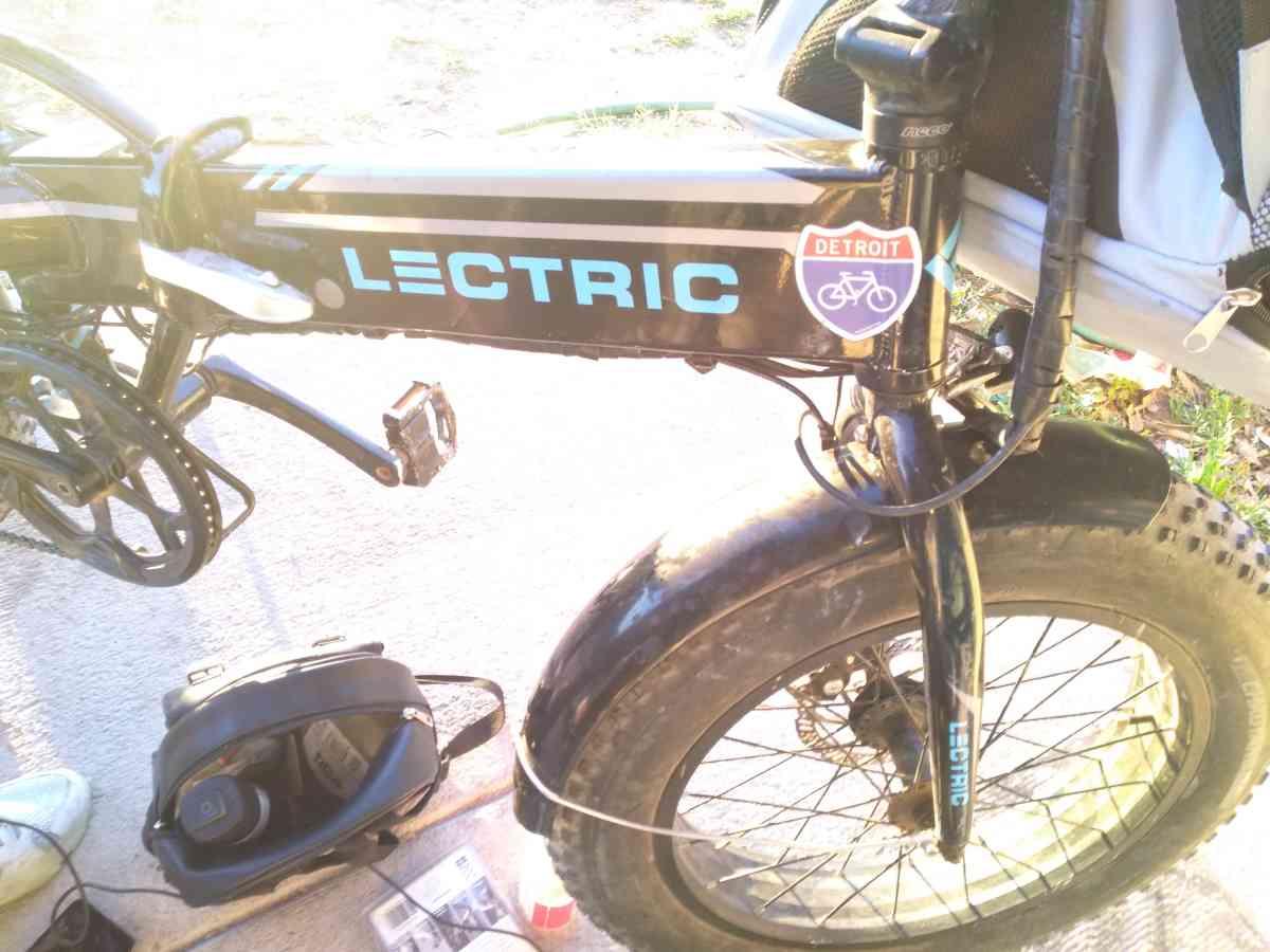 electric  fold up bike