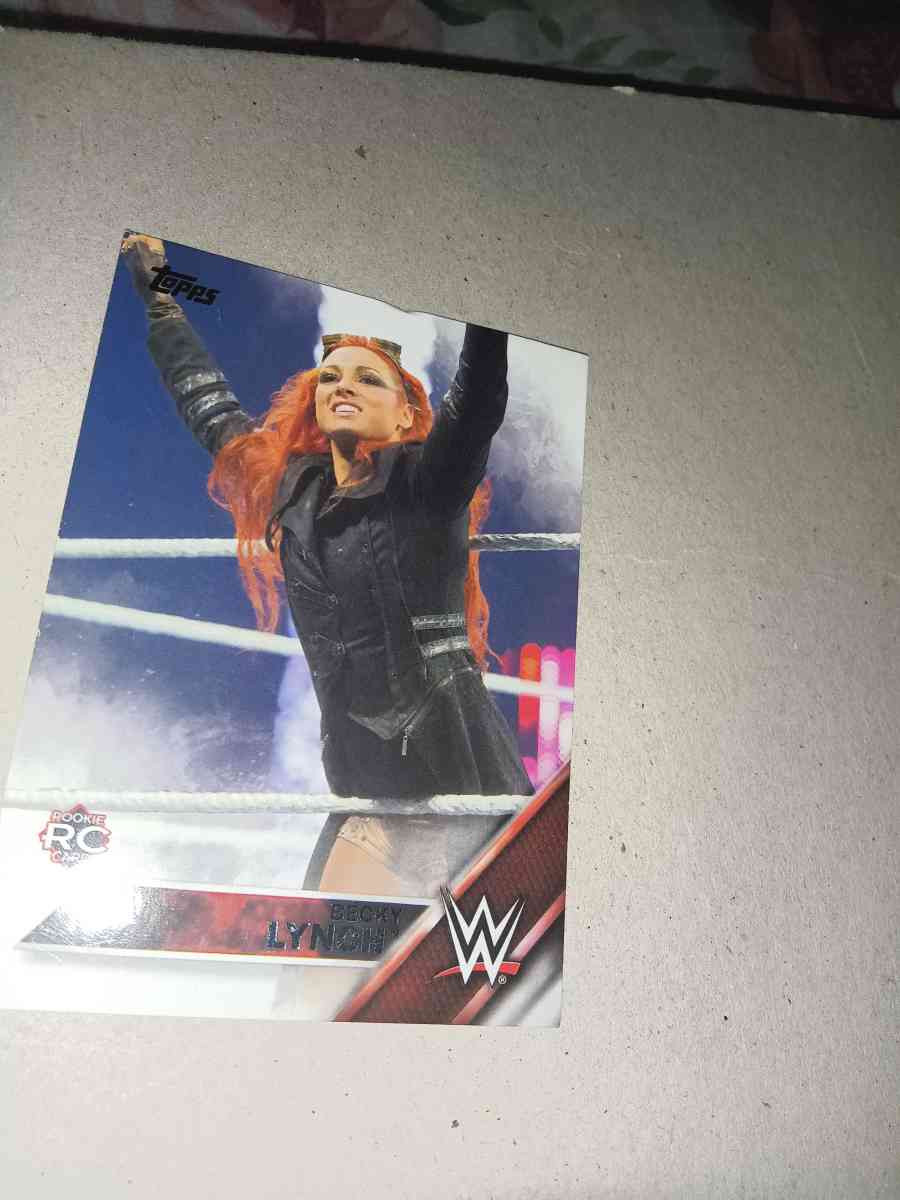 WWE trading cards