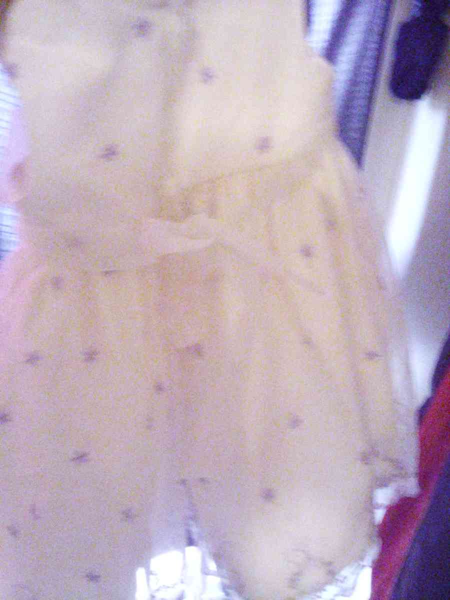 little girl dress the size is 24 mos