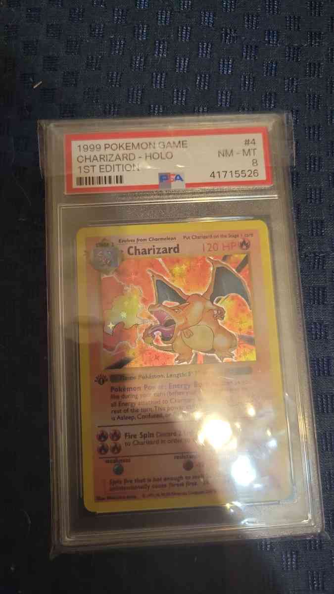 1st edition hol charizard card