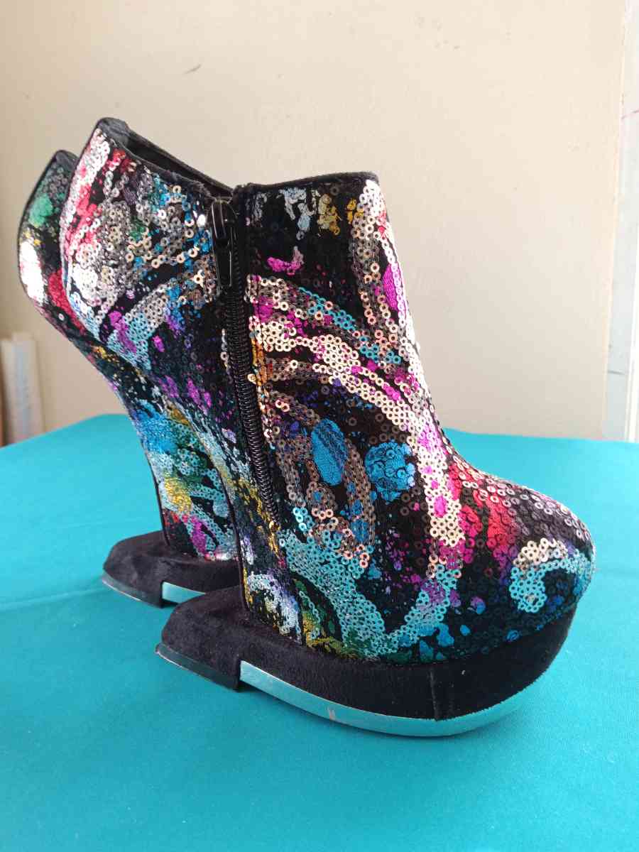 privileged rainbow shoes