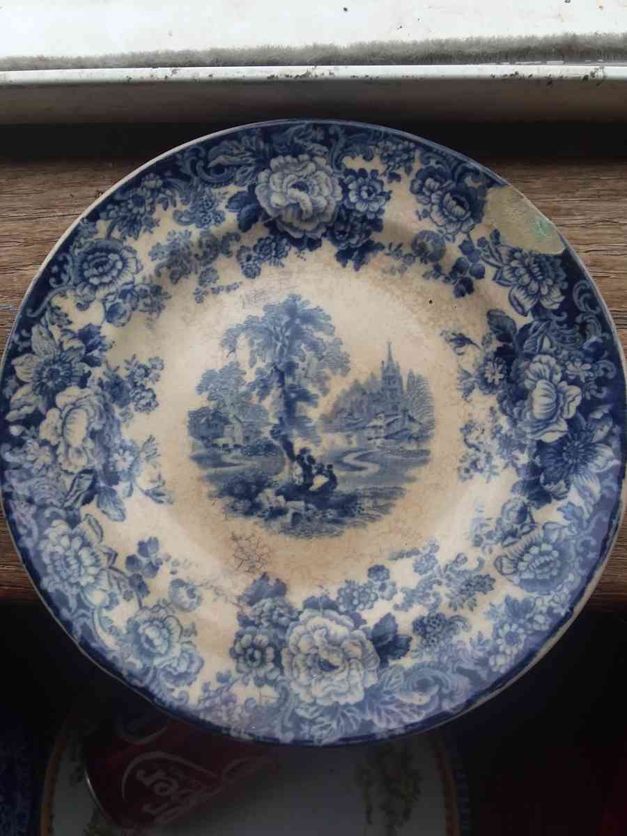 antique plate