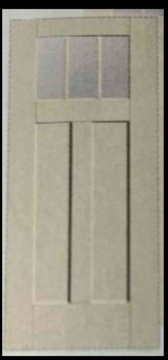 New Craftsman Exterior Door in Box