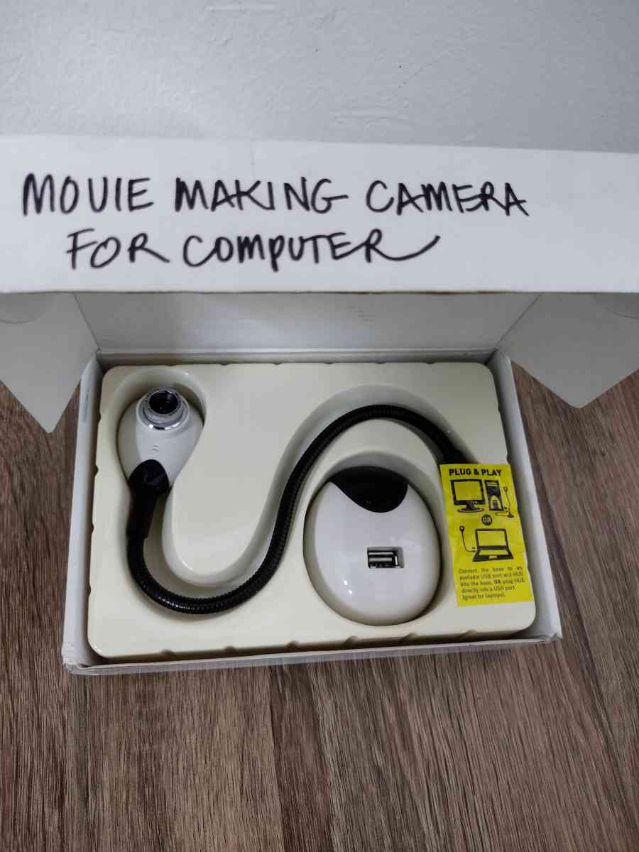 HUE HD Portable USB Camera WHITE