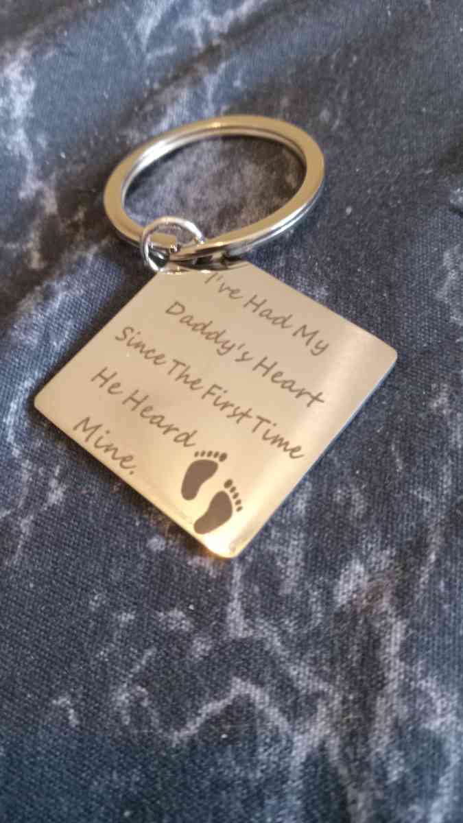 Fathers Day Keychains