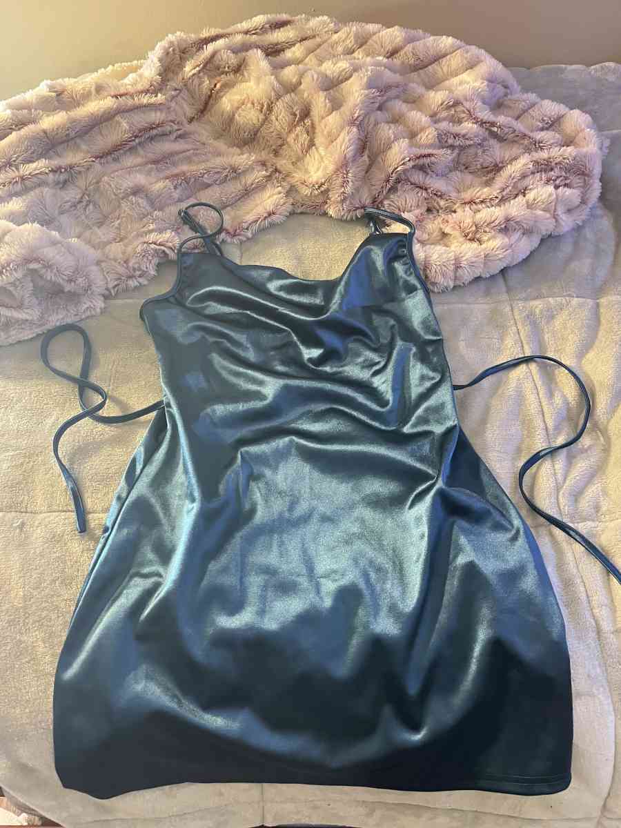 silk short homecoming dress