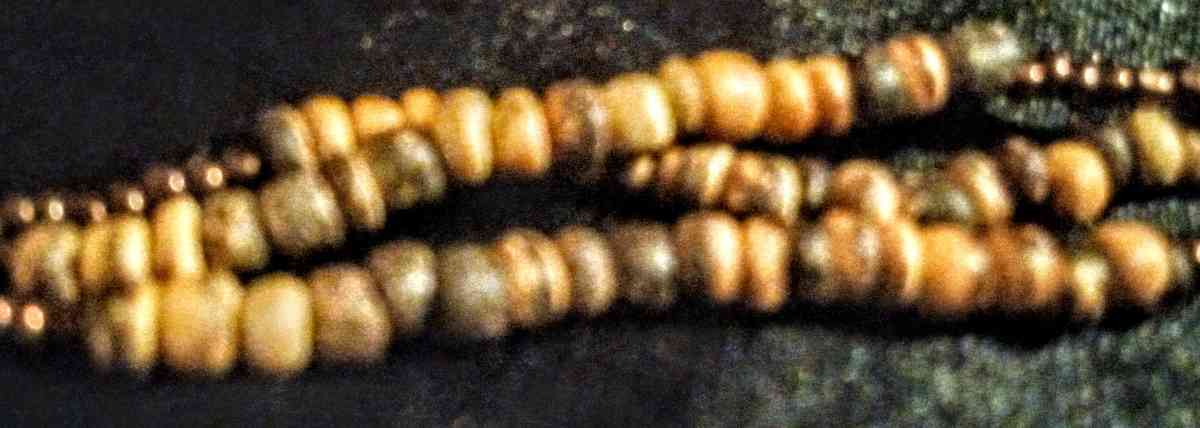 Avon Tiger Eye Pendant with 3 Beaded Strands