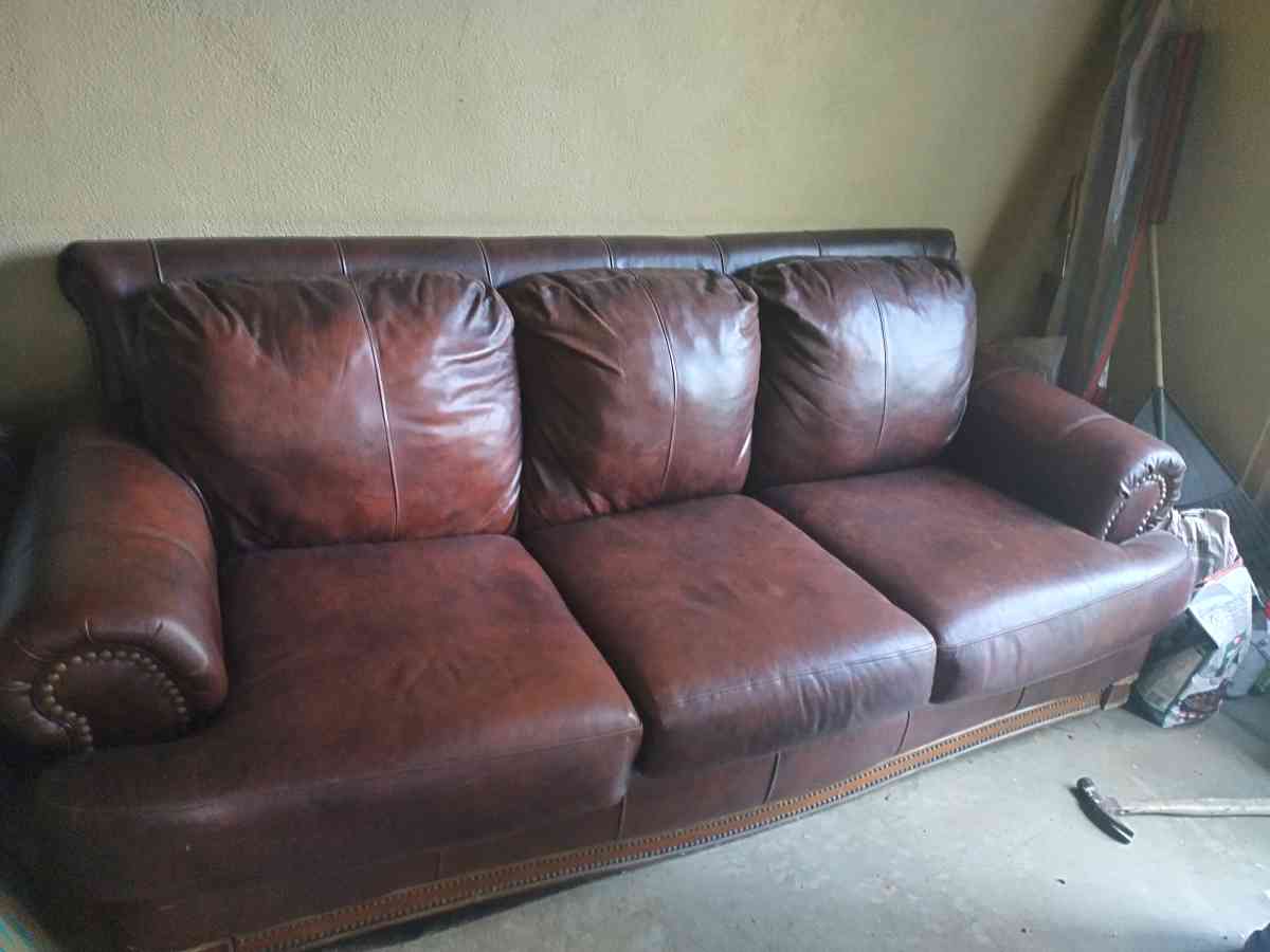 leather couch