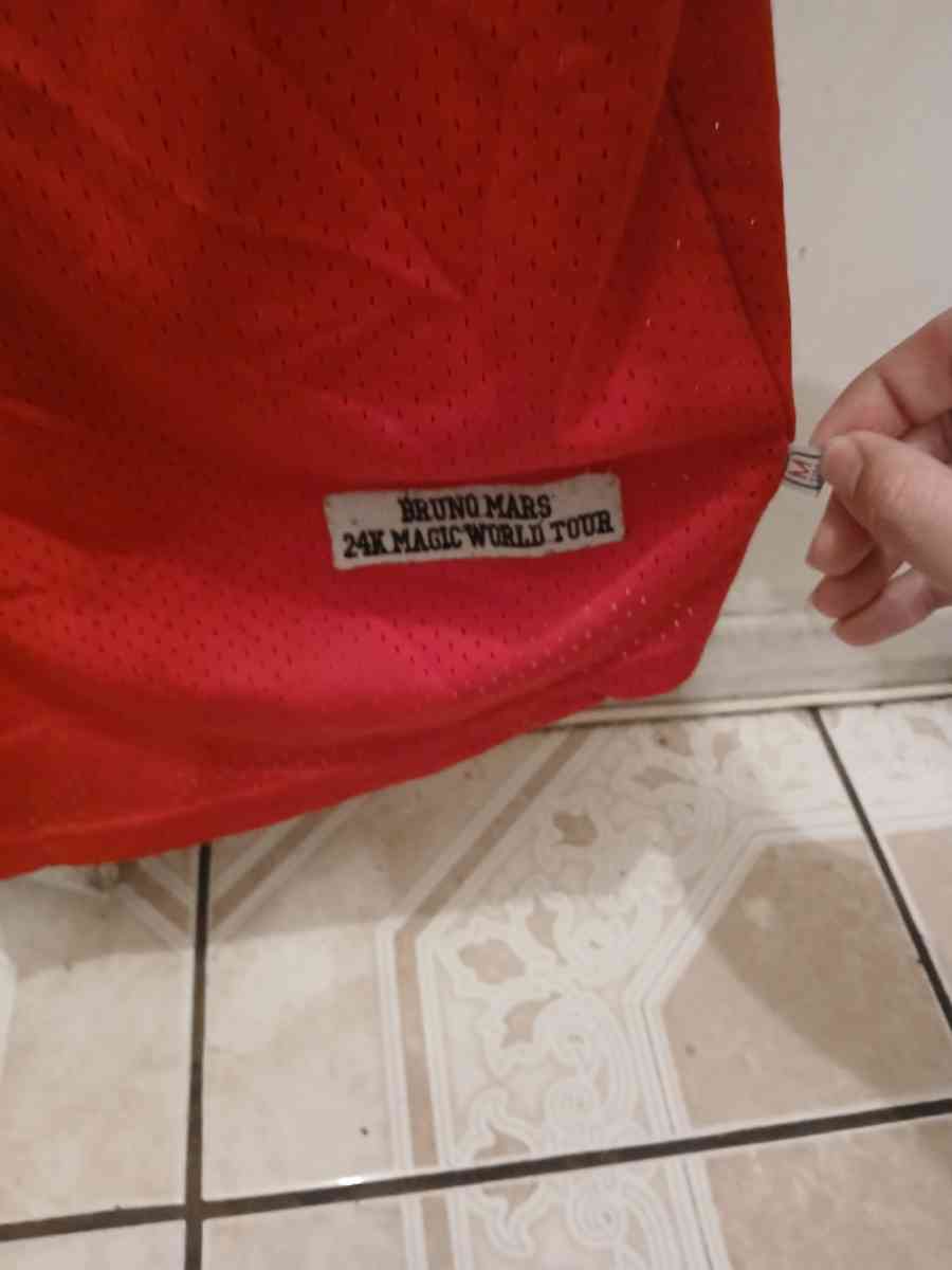 Bruno Mars Hooligans Magic World Tour Baseball Jersey Shirt