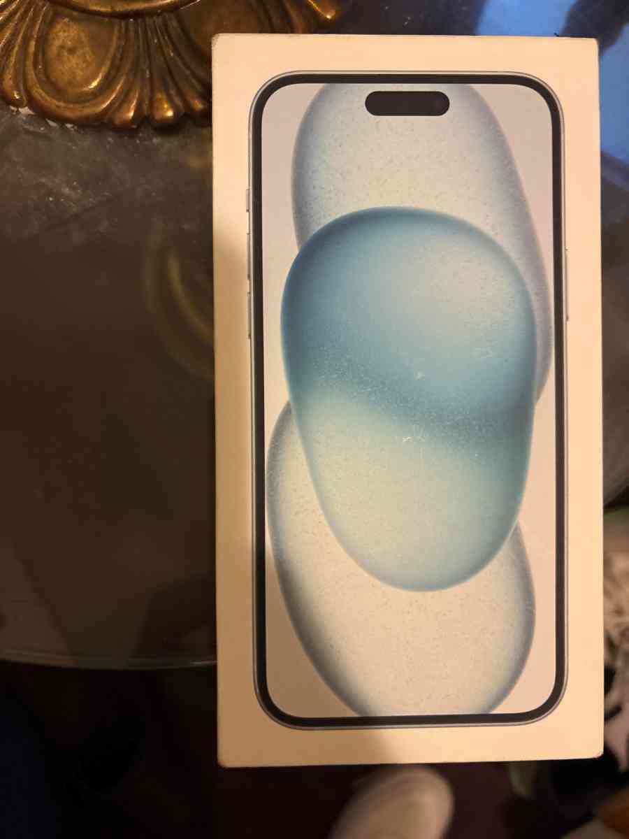 Blue Iphone 15 plus