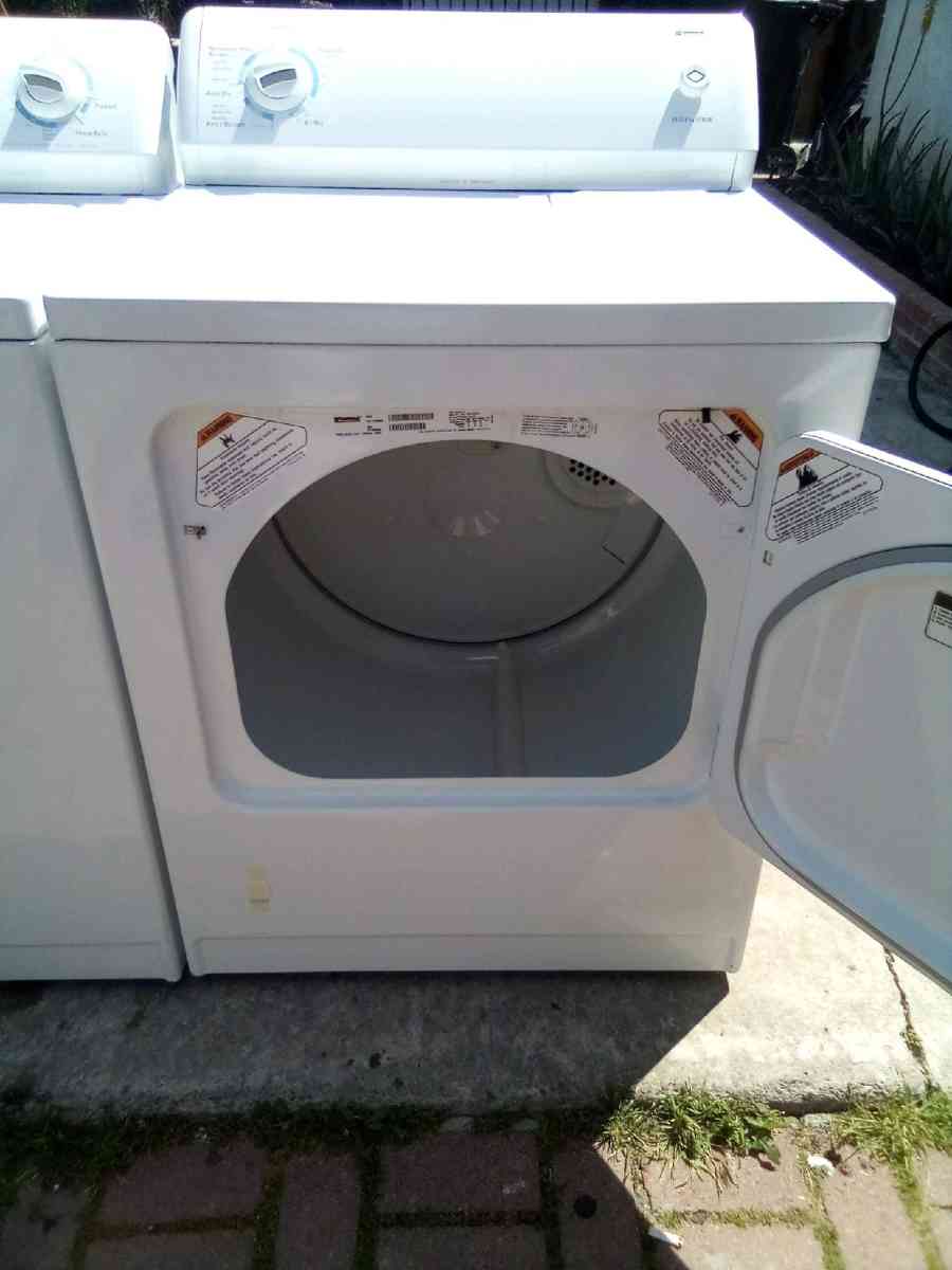 Kenmore washer and gas dryer